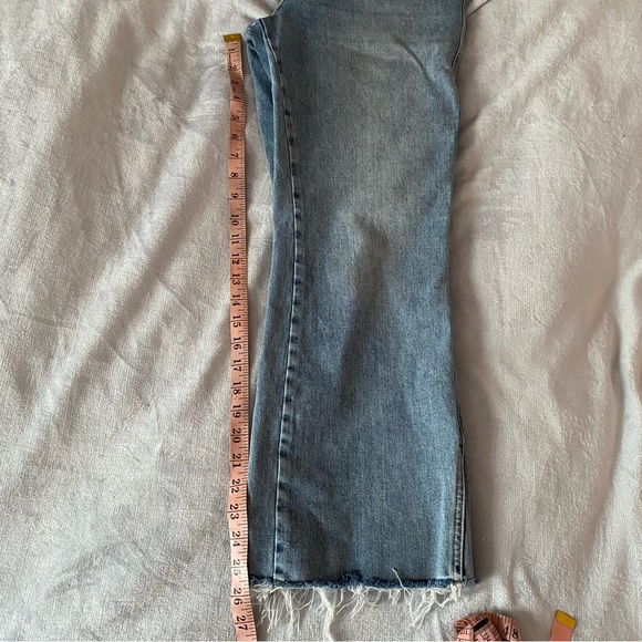 Free People Rita crop flare frayed hem jeans - Picture 10 of 13